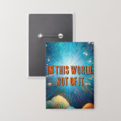 In Deze Wereld  Button (Voorkant / Achterkant)