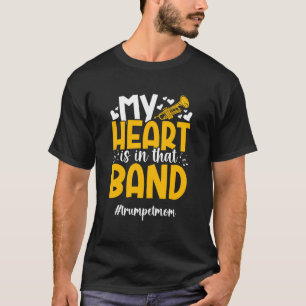 in Die Band Trompet Moeder van een trompettist Moe T-shirt
