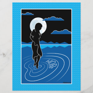 In Die Diepe Reflectie 2_Plat Papier Vel 8.5x11"