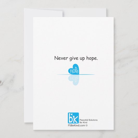 In die diepgaande reflectie 2_flatcard 5"x7" aankondiging (Achterkant)