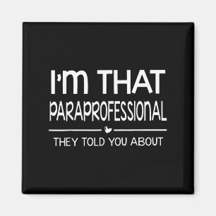 In die paraprofessional vertelden ze je over para magneet