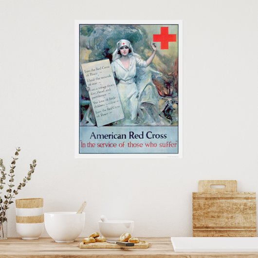 In dienst van de Suffer (US00018) Poster (Keuken)