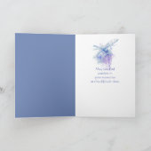 In Diepste Medeleven Schoon Blauwe Libel Kaart (Binnen)