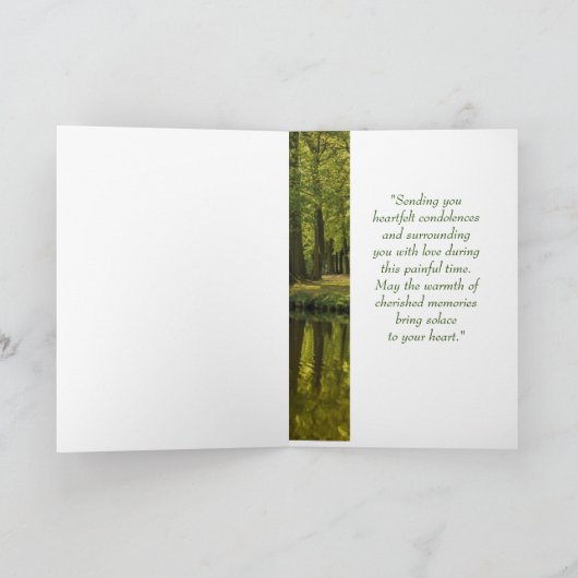 In diepste sympathie Forest Lake Wilderness Kaart (Binnen)