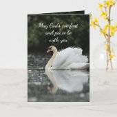 In diepste sympathie helpen in moeilijkheden kaart (Gele Bloem)