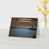 IN DIEPSTE SYMPATHIE KAART (Gele Bloem)