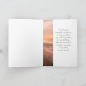 In diepste sympathie lucht wolken Lake Beach Kaart (Binnen)