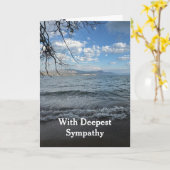 In Diepste Sympathie Zee Oceaan Meer Strand Kaart (Gele Bloem)