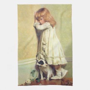 In Disgrace door Charles Burton Barber, Vintage Ar Theedoek