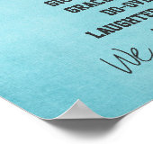 In dit Huis doen we het Poster van het gezin (Hoek)