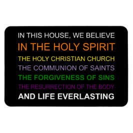 In dit huis geloven we magneet