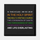 In dit huis geloven we magneet (Voorkant)