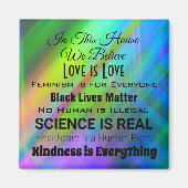 In dit Huis... Human Rights Magnet (Voorkant)