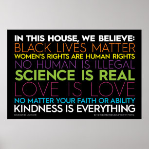 In dit Huis... Kindheid is alles teken Poster