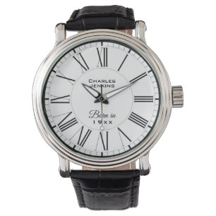 In dit jaar geboren - Voeg het geboortejaar hieraa Horloge