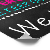 In dit klaslokaal afdrukbaar poster (Hoek)