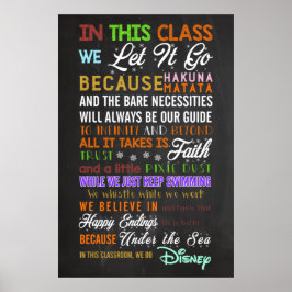 In dit klaslokaal Poster