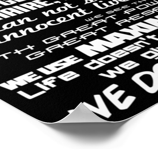 In dit Parlement doen we superhelden Poster (Hoek)