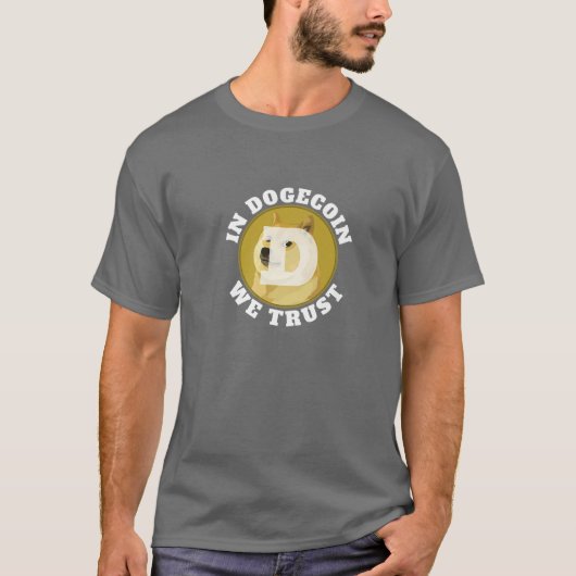 In Doekoetsen in We Trust Cryptocurrency T-shirt (Voorkant)