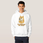In Doekoetsen in We Trust Funny Cryptocurrency Hoodie (Voorkant volledig)