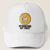 In Doekoetsen in We Trust Funny Cryptocurrency Trucker Pet (Voorkant)