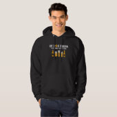 In Dog Beers I've Only Had One Funny Dog Owner Hoodie (Voorkant volledig)