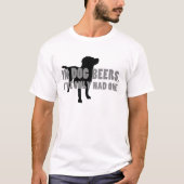 In Dog Beers Joke T-shirt (Voorkant)