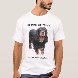 In Dog Trush Black en Tan Cavalier T-shirt
