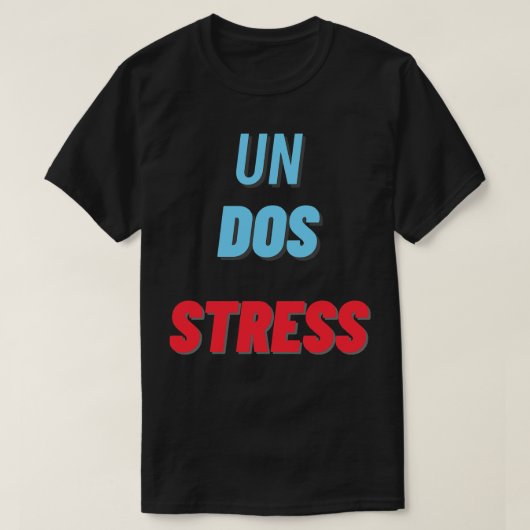 In Dos Stress T-shirt (Design voorkant)
