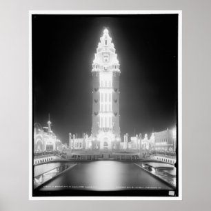 In Dreamweaver 's nachts, Coney Island, N.Y. c1905 Poster