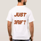 in drift t-shirt (Achterkant)
