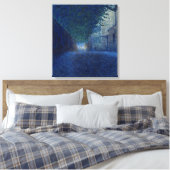In Dusk (nachtlandschap) (Evening Scene) Canvas Afdruk (Insitu (Slaapkamer))
