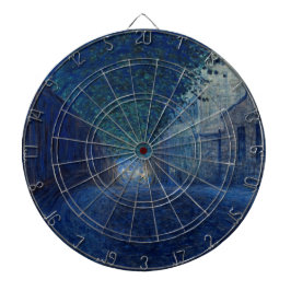 In Dusk (nachtlandschap) (Evening Scene) Dartbord