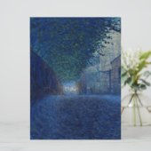 In Dusk (nachtlandschap) (Evening Scene) Kaart (Staand voorkant)