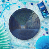 In Dusk (nachtlandschap) (Evening Scene) Papieren Bordje (Feest)