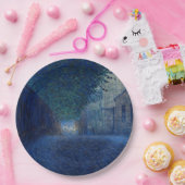 In Dusk (nachtlandschap) (Evening Scene) Papieren Bordje (Feest)