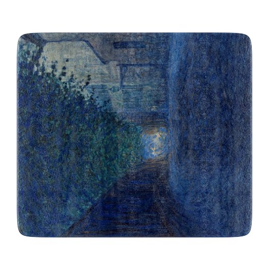 In Dusk (nachtlandschap) (Evening Scene) Snijplank (Voorkant)