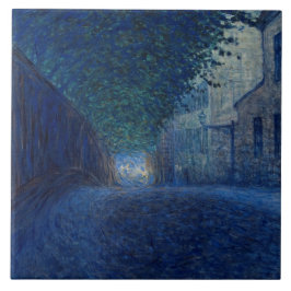 In Dusk (nachtlandschap) (Evening Scene) Tegeltje