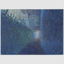 In Dusk (nachtlandschap) (Evening Scene) Tissuepapier