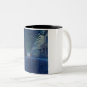 In Dusk (nachtlandschap) (Evening Scene) Tweekleurige Koffiemok (Voorkant rechts)