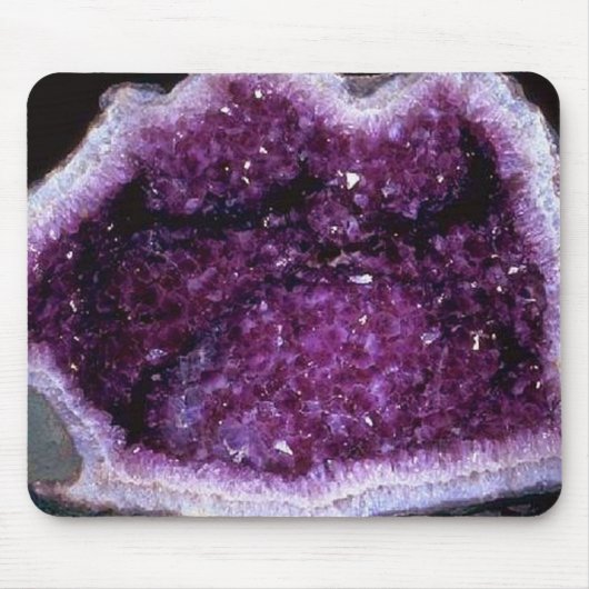In een Amethyst Geode mousepad Muismat (Voorkant)
