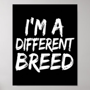 In een ander ras _ epische Motivatie work-out Poster