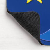 in een blauwe maan muismat (Hoek)
