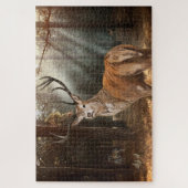 In een bos legpuzzel (Verticaal)