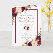 In één Bourgogne wordt het huwelijk uitgeroepen Kaart (Gele Bloem)