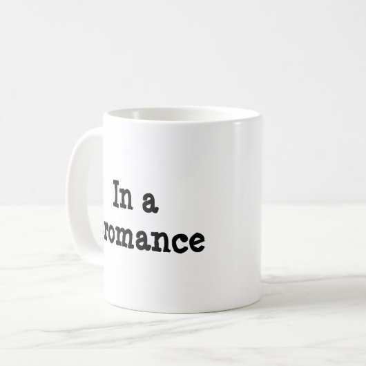 "In een Bromance" keramische mok (Voorkant links)