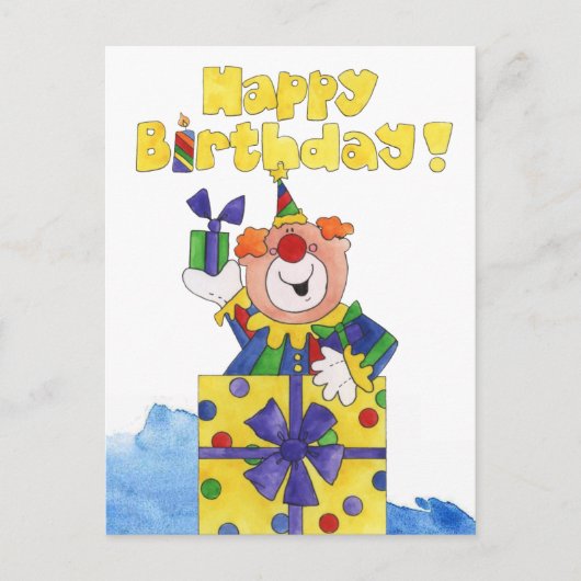 In een Cadeau gekleed Briefkaart (Voorkant)