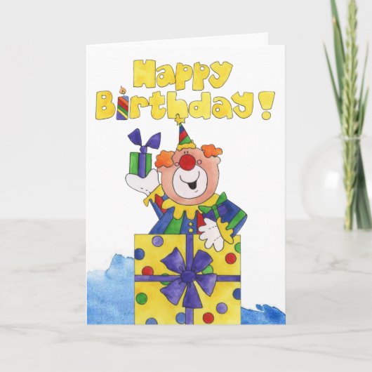 In een Cadeau gekleed Kaart (Voorkant)