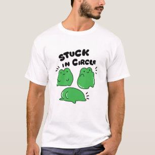 In een cirkel met padden t-shirt