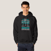 In een computerprogrammeur los ik problemen op hoodie (Voorkant volledig)